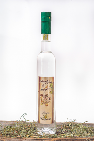 Grappa monovitigno Moscato