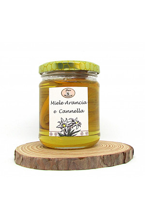 Miele con arancia e cannella