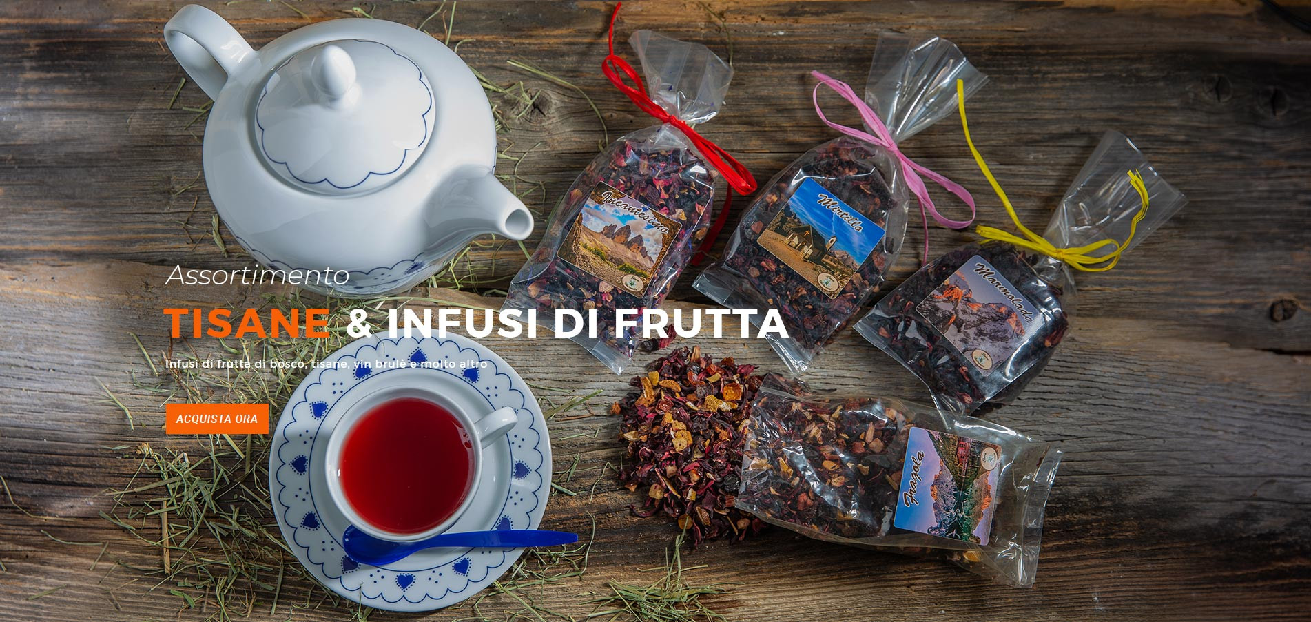 Infusi di frutta e Tisane